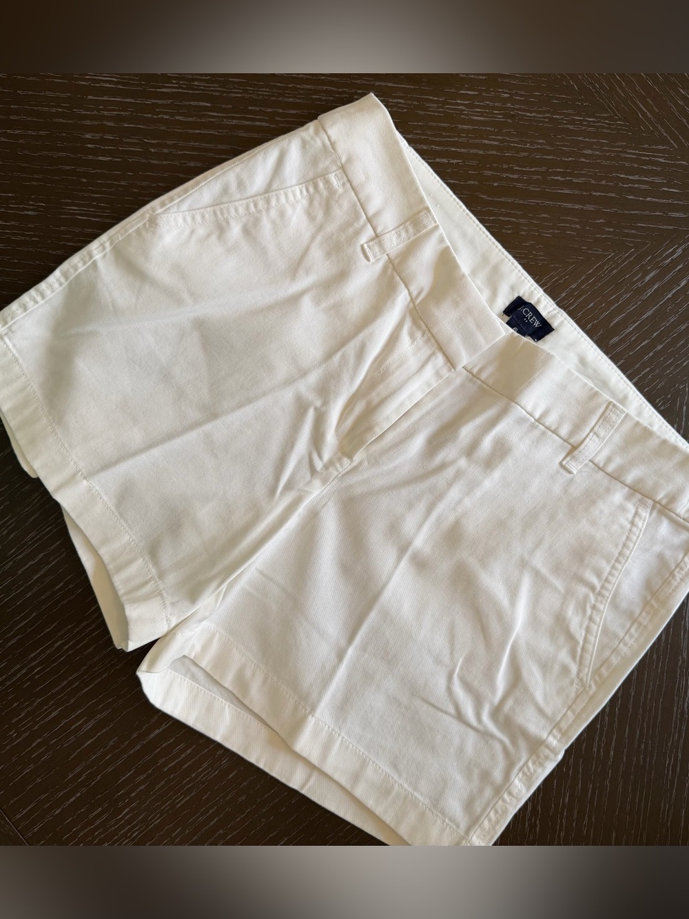 J. Crew Cream Cotton Dress Shorts-Like New Condition